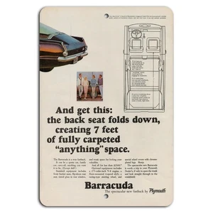 Vintage Barracuda Ad: 7-Foot Adventure Awaits! - Picture 1 of 1