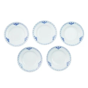 Royal Copenhagen Princess Plate 5-Piece Set 1-104-045 - Picture 1 of 6