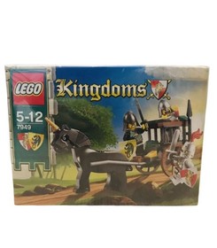 LEGO 7949 Dragon Knights Wagon Rare Kingdom Set
