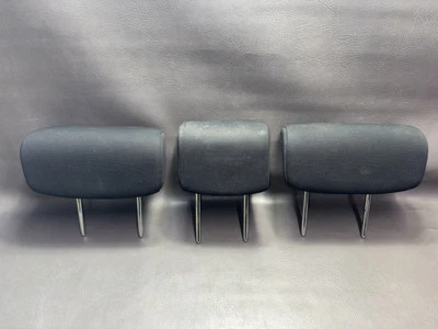 06-12 JUEGO REPOSACABEZAS TRASERO TOYOTA RAV4 REPOSACABEZAS REPOSACABEZAS TELA NEGRA OEM Foto 1 de 4