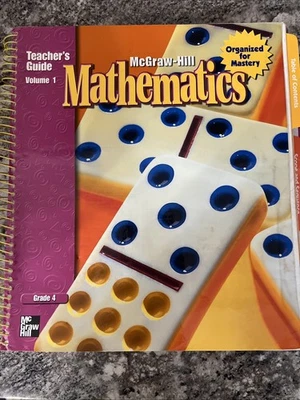 McGraw Hill Mathematics Teacher’s Guide and Homeschooling Grade 4 Volume 1 - Image 1 of 4