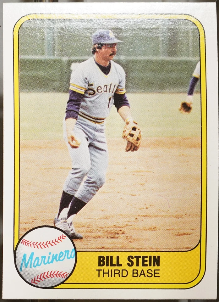 1981 Fleer Baseball Bill Stein #605 EX - Image 1 of 1