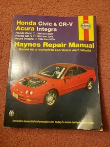 Honda Civic 96-00 CR-V 97-01 Acura Integra 94-00 Haynes Auto Repair Manual 42025 - Bild 1 von 9