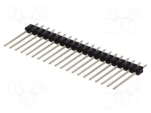 Stiftleiste gerade PIN: 20 Stift 2,54mm männlich THT 1x20 DS1021-1*20SF1-5 - Picture 1 of 2
