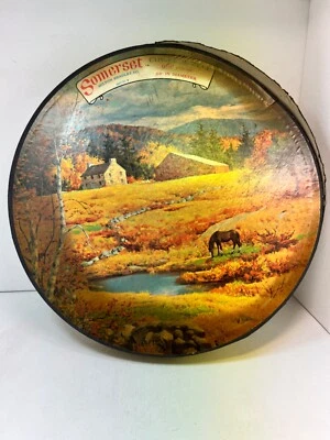 1966 Somerset круг головоломка - Milton Bradley винтажный - Изображение 1 из 4