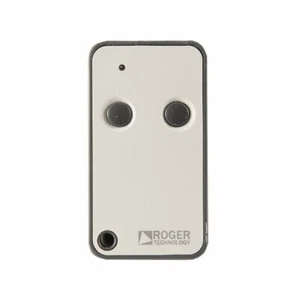 Roger E80 TX52R 433,92 MHz E80/TX52R/2 2 canali codice fisso telecomando fob - Foto 1 di 1