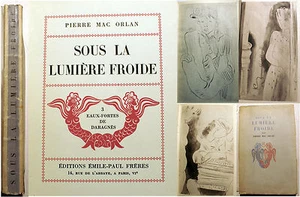 MAC ORLAN/SOUS LA LUMIERE FROIDE/EMILE-PAUL FRERES/DARAGNES ILLUSTRATEUR/EO/1945 - Picture 1 of 1