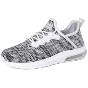 Slow Man Womens Athletic Mesh Running Shoes 11 Air Cushion Grey - Picture 1 of 10