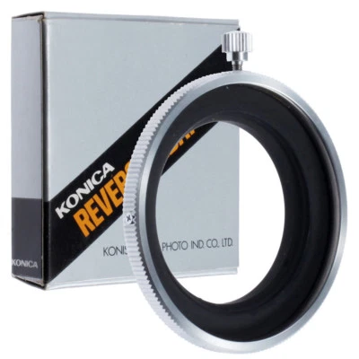 RARE ! KONICA GENUINE ORIGINAL REVERSE ADAPTER AR 4 AR LENS / MINT / 90D W - Image 1 of 4
