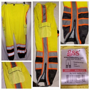 GSS Safety Warnschutz Safey Bekleidung Hose 3807 4XL - 5XL 48”-50" Taille ANSI - Bild 1 von 5
