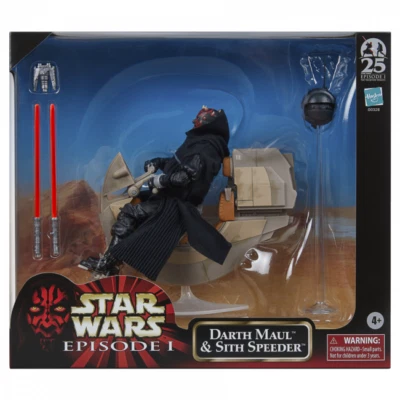 Star Wars Black Series 6" Darth Maul & Sith Speeder - image 1 of 4