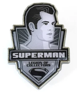 DC Legion Of Collectors Souvenir Pin/Badge Superman Mint Condition - Picture 1 of 1