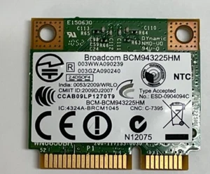 Lenovo IBM Broadcom BCM943225HM WIFI CARD NEW FREE SHIPPING - Picture 1 of 2