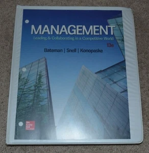 Management : Leading and Collaborating in a Competitive World by Thomas Bateman - Picture 1 of 5