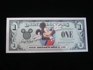 United States Series 2000 $1 Disney Dollar Mickey Mouse Uncirculated (AB05) - Picture 1 of 2