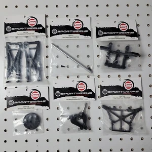 Sportwerks Reaction ~ PARTS LOT (6 Items) Towers, Arms, Bulkhead, Spur Gear NOS - Picture 1 of 7