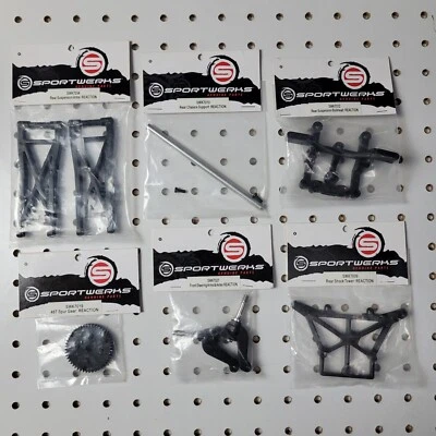 Sportwerks Reaction ~ PARTS LOT (6 Items) Towers, Arms, Bulkhead, Spur Gear NOS - Image 1 of 4