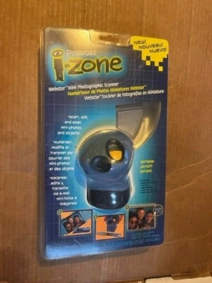 VINTAGE NEW/SEALED SOFTWARE - POLAROID I-ZONE WEBSTER MINI PHOTOGRAPHIC SCANNER - Image 1 of 2