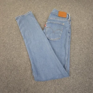 Levis Jeans Womens 28 Blue Denim 312 Shaping Slim BIG E Premium Size 28x30 - Picture 1 of 13
