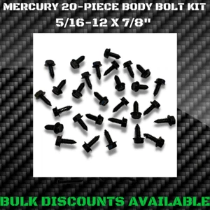 1956+ Mercury Medalist Front End Exterior Chassis Body Bolts 5/16-12 X 7/8" OEM - Picture 1 of 3