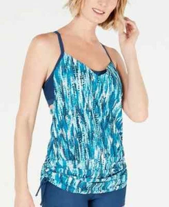 New GO Gossip Tankini Swimdress Swim Suit Top Surf Paddle Play Convertible Small - Picture 1 of 11