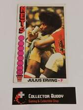 1976-77 Topps NBA Basketball 1 Julius Erving New York Nets Low Grade Edge Damage