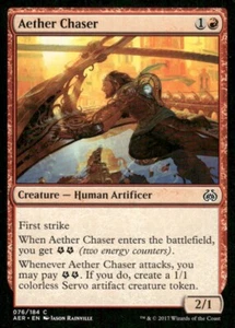Aether Chaser 076/184 Aether Revolt MTG Magic the Gathering card - Picture 1 of 2
