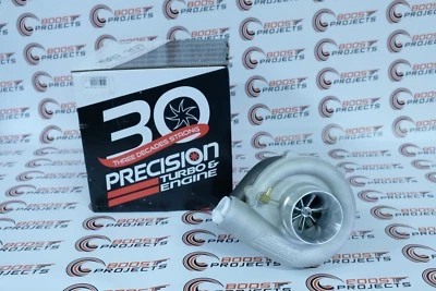 Rodamiento de diario Precision Turbo nivel de entrada Turbo 5931E MFS T3 .63 4 pernos 600 HP Foto 1 de 4