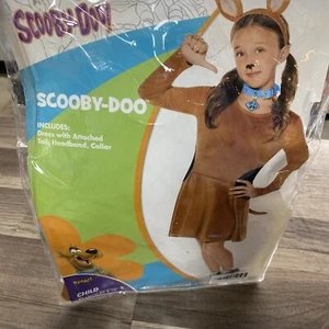 Scooby Doo Girls Costume Dress Medium 8-10 Dog Scooby Spirit Halloween/az - Picture 1 of 5