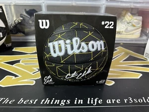 Wilson Caitlin Clark WNBA Repetition Black & Yellow Basketball Size 6 Fast Ship - Picture 1 of 1