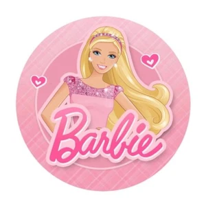 Barbie #1 Personalised Custom Edible Cake Topper Multiple Sizes Available - Bild 1 von 1