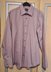 Joop Slim fit Hemd KW 42(L), Langarm, flieder uni - Bild 1 von 3