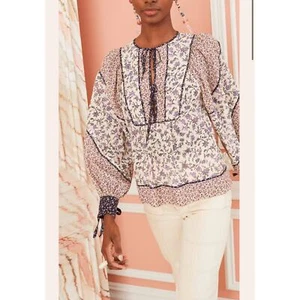 Ulla Johnson Colette Bluse Gr. 2 Boho geblümt - Bild 1 von 15