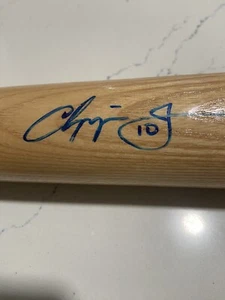 Chipper Jones Signed Bat Atlanta Braves HOF 2018 - Picture 1 of 6