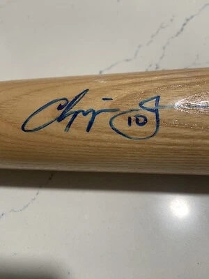 Chipper Jones Signed Bat Atlanta Braves HOF 2018 - Image 1 of 4