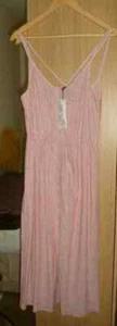 Nobodys child red white stripe dress beach holiday sz uk 8 was £ 28 - Picture 1 of 3
