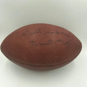 Forrest Gregg Packers Signed Autographed Vintage NFL Wilson Football PSA DNA COA - Picture 1 of 7