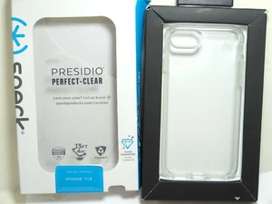 Speck Presidio Pro Perfect-Clear Case for iPhone SE 2020, iPhone 8/7/6S/6 - Picture 1 of 1