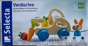 Selecta Kleinkindwelt Verdurino Sortierspielzeug Frutas Verduras Juguete 62082 - Imagen 1 de 12