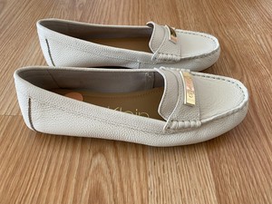 Las mejores ofertas en Mocasines blancos pisos para De mujer | eBay
