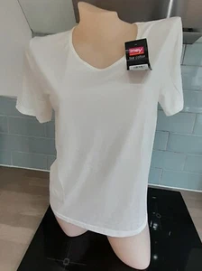 Mey Fine Cotton Champagner Seamless Short Sleeved Cotton Camisole/Vest - Picture 1 of 9