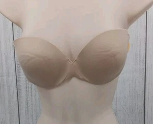 Woman's Maidenform Comfort Devotion Push Up, Strapless Bra, Beige, 36A-AF11 - Picture 1 of 7