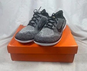 Zapatos deportivos Nike Free Rn Flyknit 2018 - para hombre talla 11,5 - negros - 942838 101 - Imagen 1 de 16