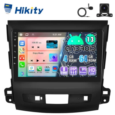 CarPlay 4+64G 8Core Android 15 Autoradio Für Mitsubishi Outlander 2 GPS Navi RDS - Bild 1 von 4