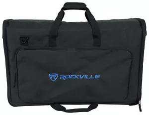 Rockville Padded LCD TV Screen Monitor Travel Bag Fits 1 or 2 Acer BR277 bmiprx - Picture 1 of 11