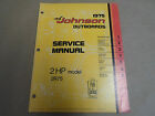 1975 Johnson Outboards Service Shop Repair Manual 2 Hp 2R75 Oem Boat
