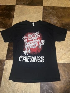 Vintage Mexican Caifanes Mens T-shirt 2023 Double-Sided Concert Tee: L - Picture 1 of 9