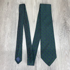 Brooks Brothers Makers grau & lila Paisley Seide Krawatte Allover Muster - Bild 1 von 3