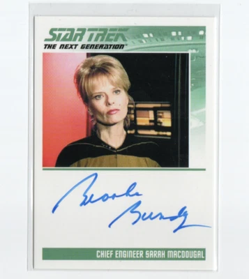Star Trek The Next Generation Portfolio Print S1 Brooke Bundy as Sarah Macdougal - Image 1 of 4