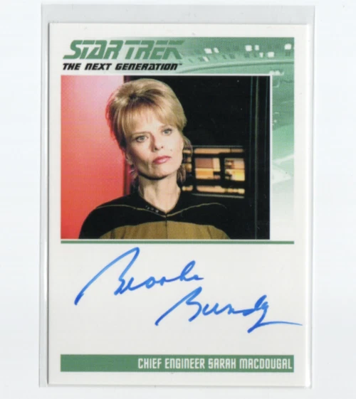 Star Trek The Next Generation Portfolio Print S1 Brooke Bundy as Sarah Macdougal - Image 1 of 4